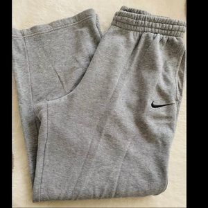 Nike unisex gray sweat pants